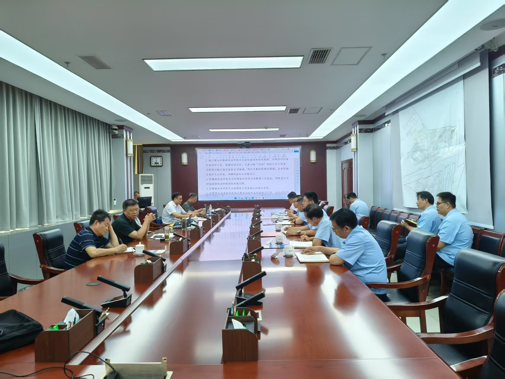 7月3日，山东局技术中心来矿.jpg