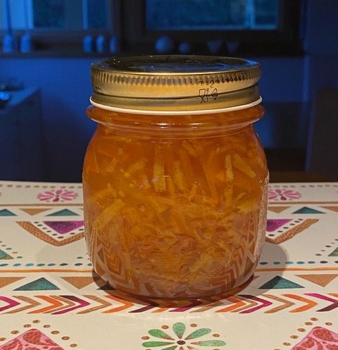 ricetta marmellata arance all'inglese: il barattolo pronto